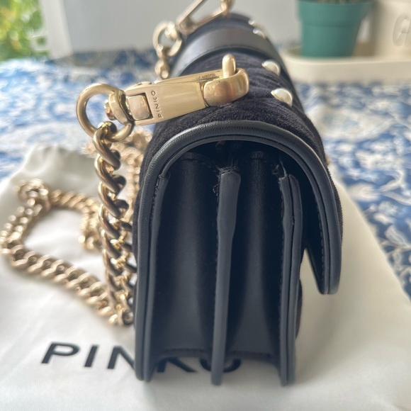 PINKO mini crossbody pearl bag - Picture 8 of 9